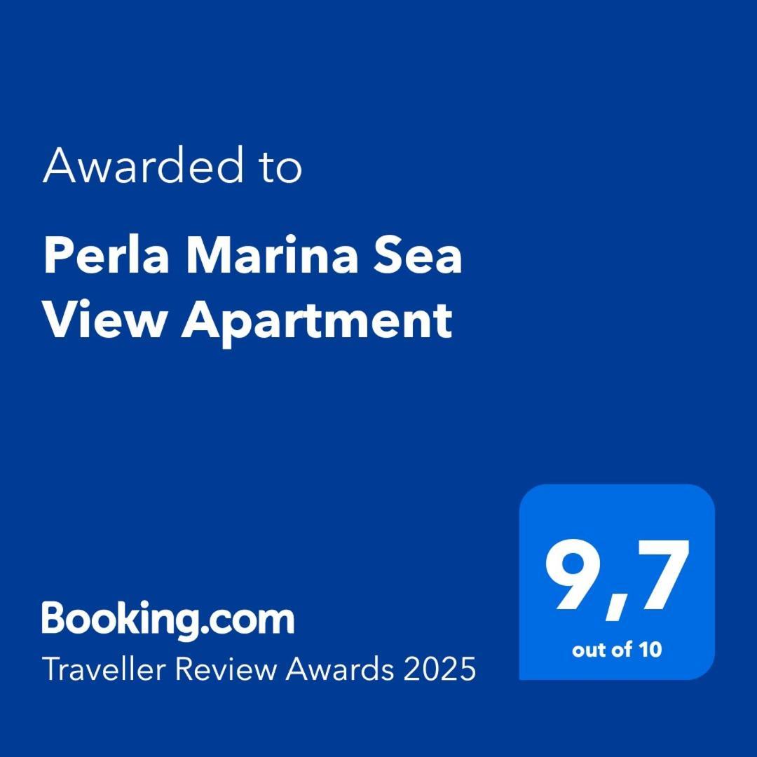 Perla Marina Sea View Apartment Κατάνια Εξωτερικό φωτογραφία